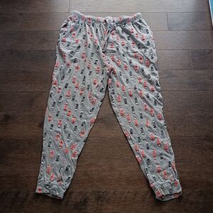 % Gray Coca-Cola Coke Pajama Pants